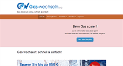 Desktop Screenshot of gas-wechseln.org